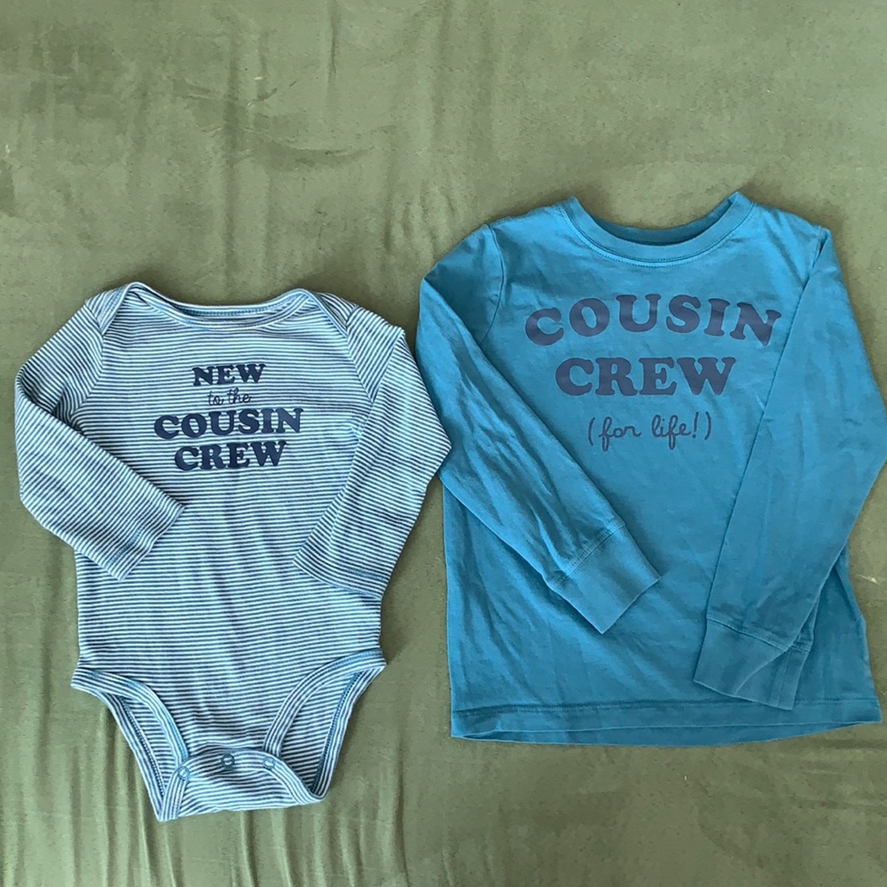 ❌ SOLD ❌ Big Brother Little Brother Cousin Crew Set